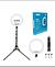Iluminador Led Ring Light Grande 46cm 18 Polegadas Tripé 2.1