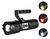 Lanterna Led Xml T12 Mais Forte 3 Baterias Multi Cores