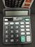 Calculadora Grande 12 Dígitos de Mesa Preta